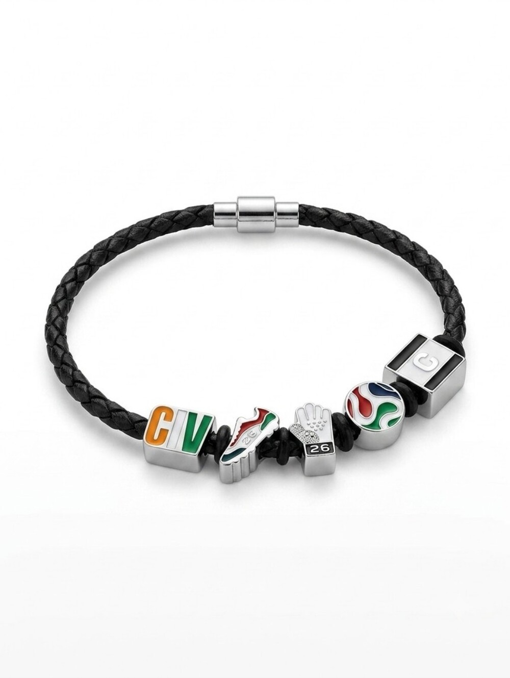 2026 FIFA World Cup Bank Of America Ivory Coast Côte d'Ivoire Charm Bracelet S